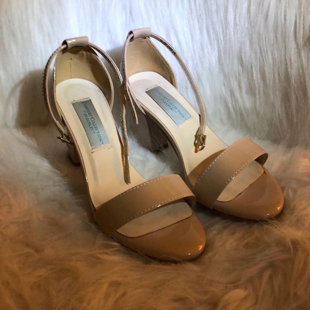 Comfort collection nude heels